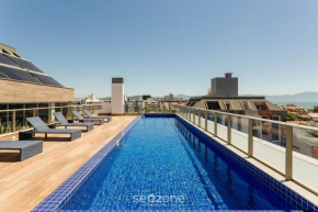 Lindo studio moderno a 300m da praia Jurerê ELU106
